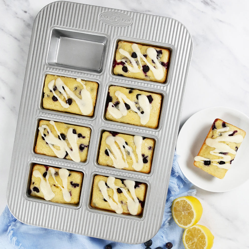 USA PAN 8 Well Mini Loaf Pan