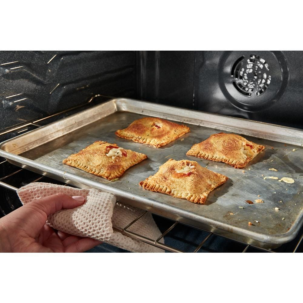 30-inch Gas Range with Air Cooking Technology, No Preheat Air Fry and Air Baking and Self Clean
