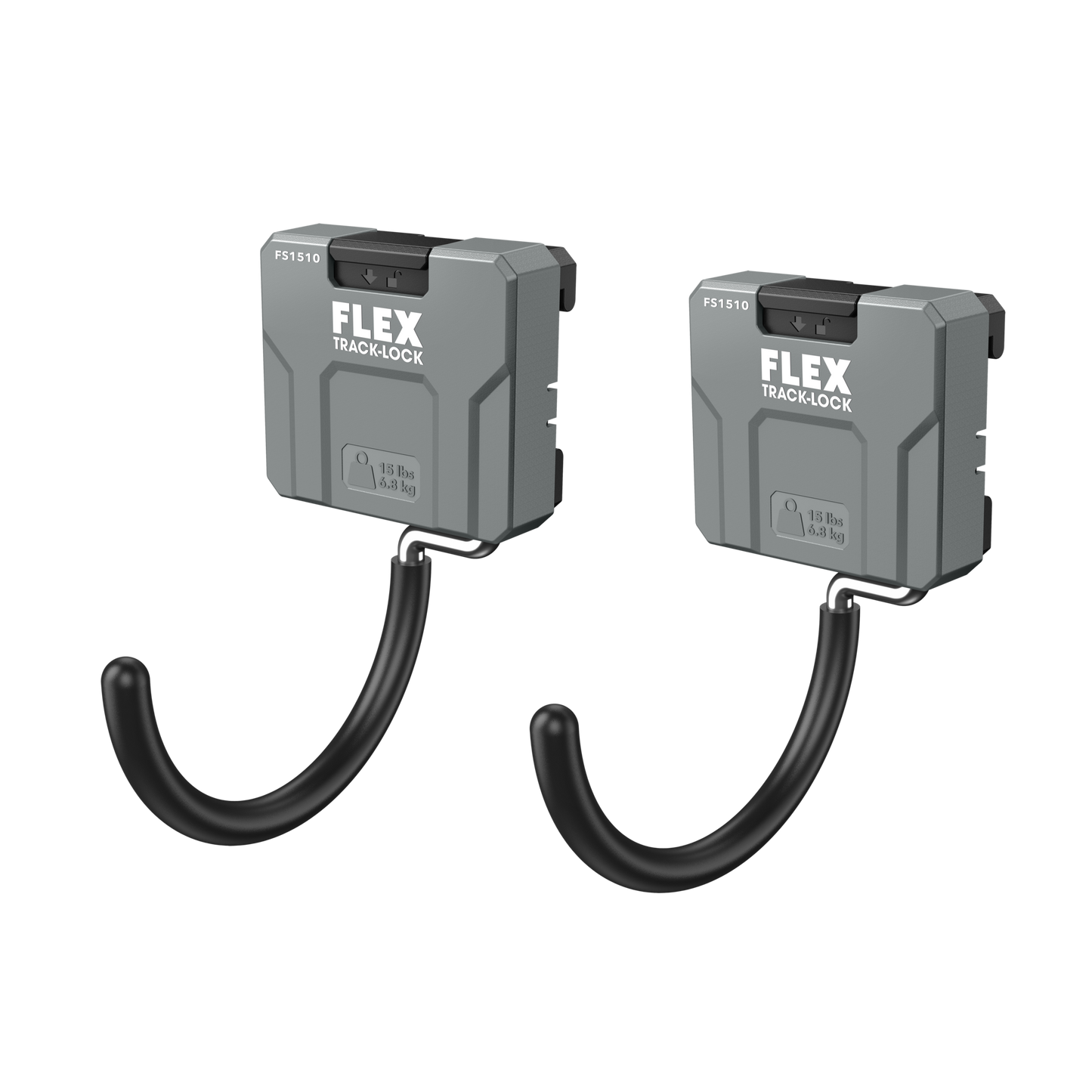 FLEX TRACK LOCK™ C-Hook, 2 Pack