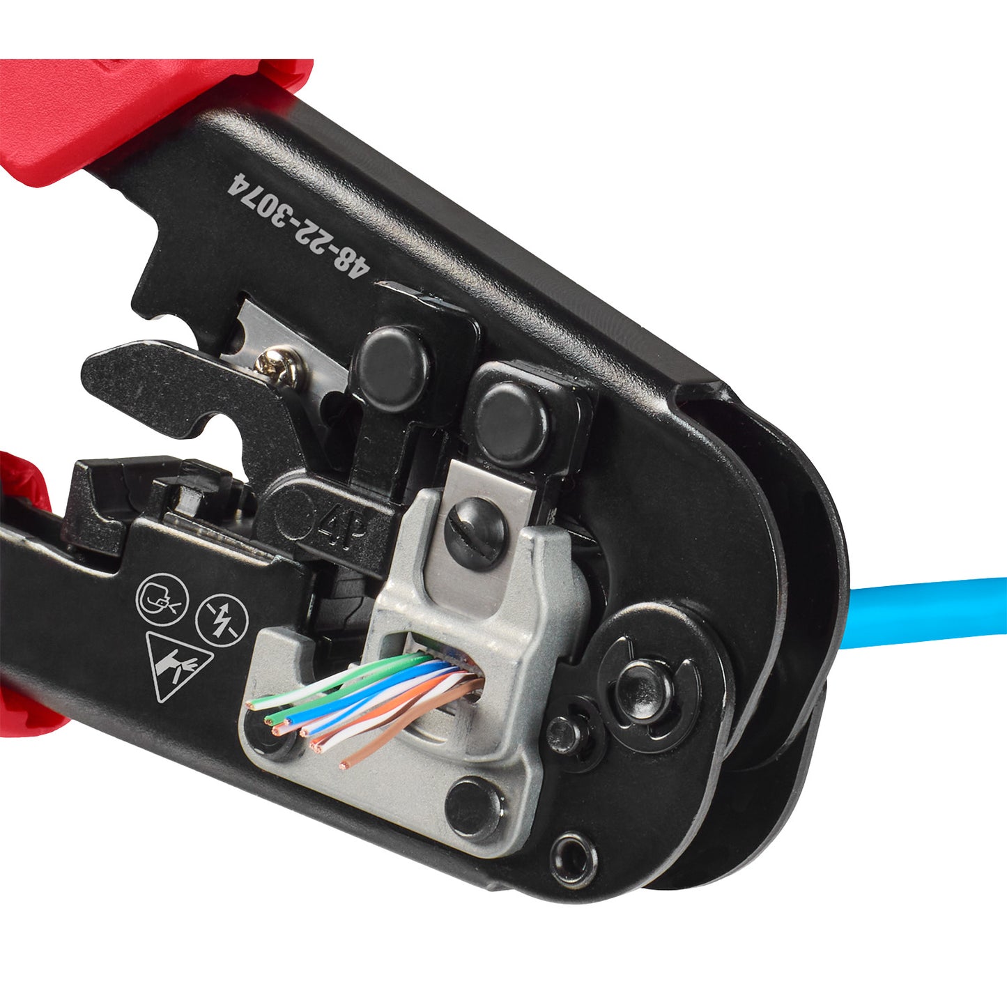 Milwaukee Ratcheting Pass-Through Crimper & Stripper