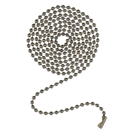 Antique brass beaded pull chain with connector, 3-foot length for lighting and lamp accessories under $50 collections