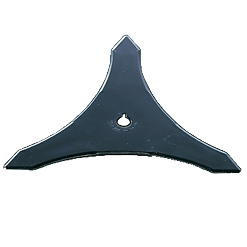 Black steel three-point brush knife blade for power tool accessories in home improvement and STIHL collections under $100
