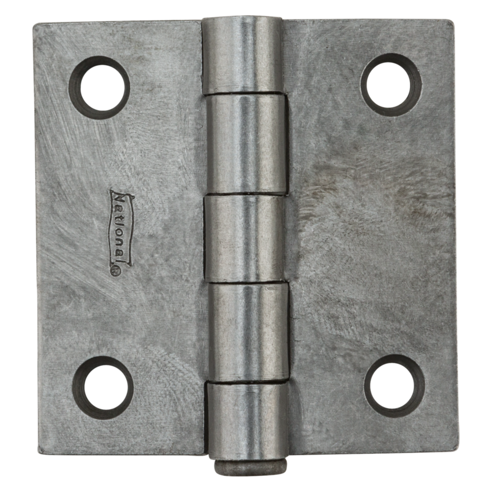 Square steel broad door hinge with removable pin for general utility in door hinges and hardware collections under $50