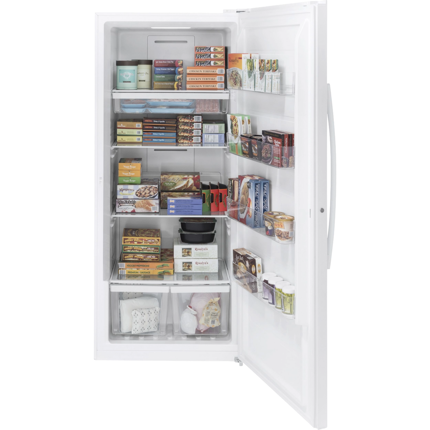 GE® ENERGY STAR® 21.3 Cu. Ft. Frost-Free Garage Ready Upright Freezer