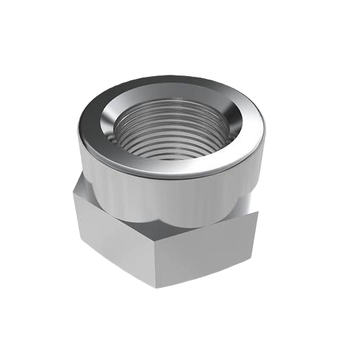 Hexagonal lock nut with internal threading for John Deere parts and hardware in tools and home improvement supplies