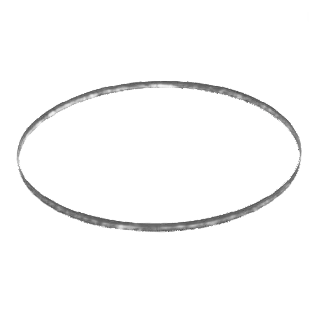Silver metal band saw blade with fine teeth designed for precision cutting in tools and home improvement projects