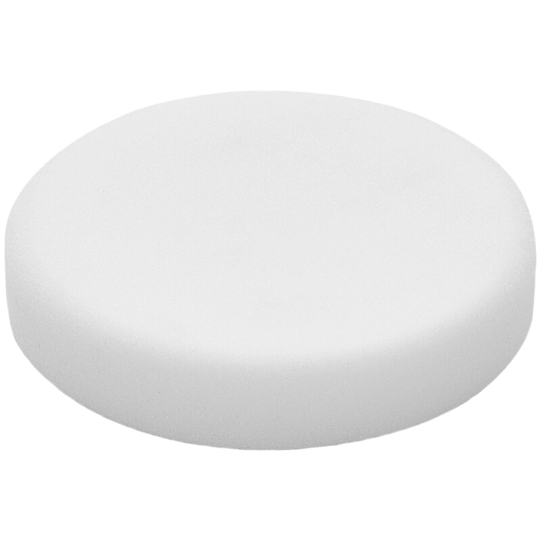 White fine polishing sponge for woodworking tool accessories and finishing tasks under $50 collections