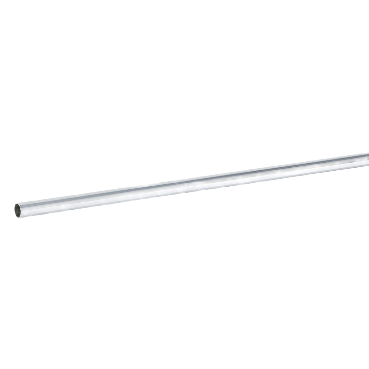 Durable 6-foot chrome rod designed for closet storage and organization in home improvement projects under $50