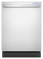 24-inch stainless steel dishwasher with handle and blue indicator light from Kitchen & Kitchenware collection