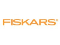 Orange Fiskars logo displayed on a white background, representing a brand known for gardening and home improvement tools.