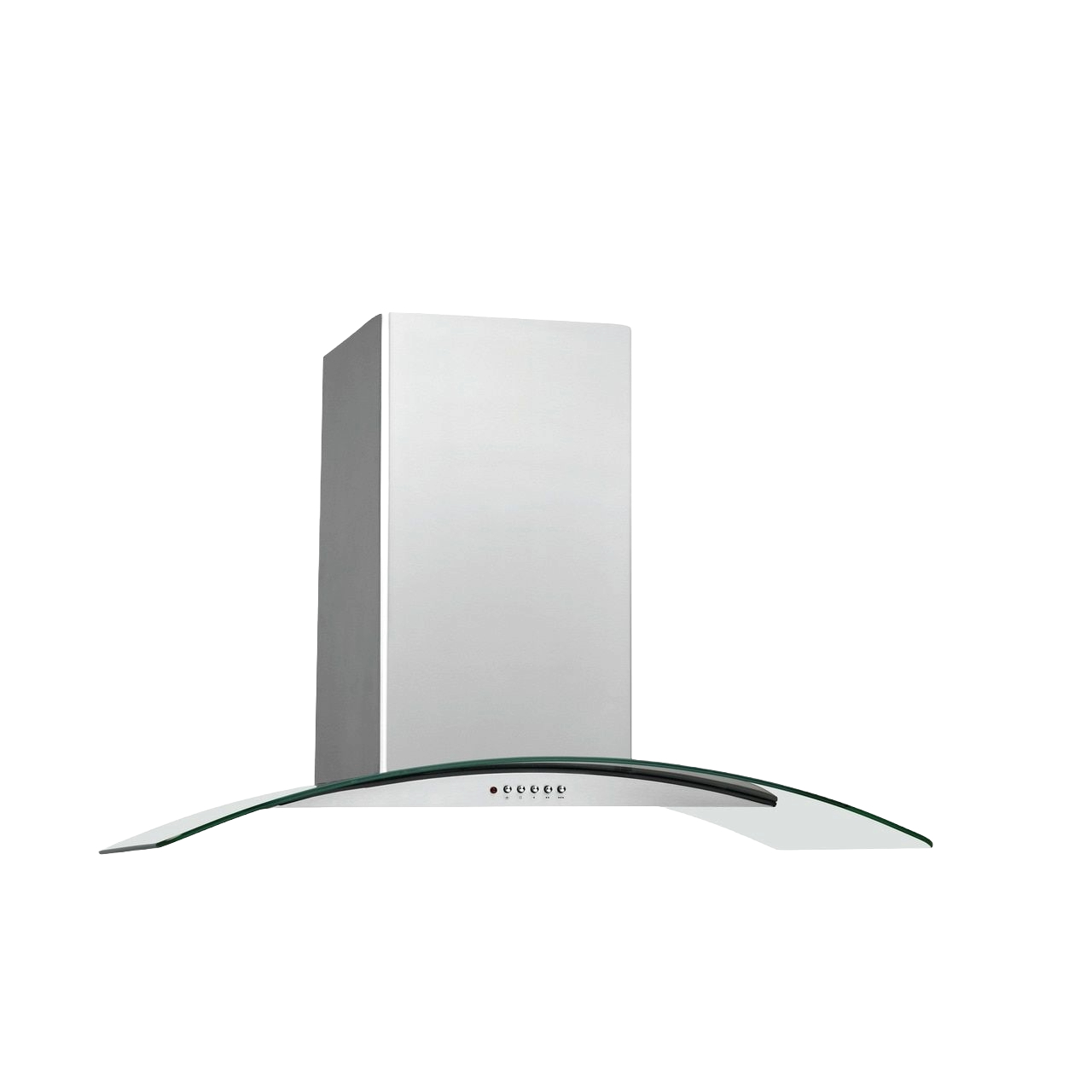 36" Glass Canopy Wall-Mount Hood