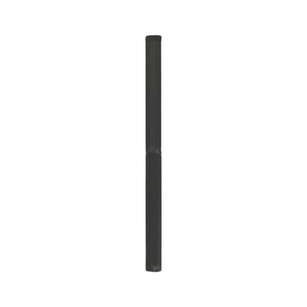 Matte black cabinet pull with a sleek geometric design for hardware and furniture accessories under $50 collections