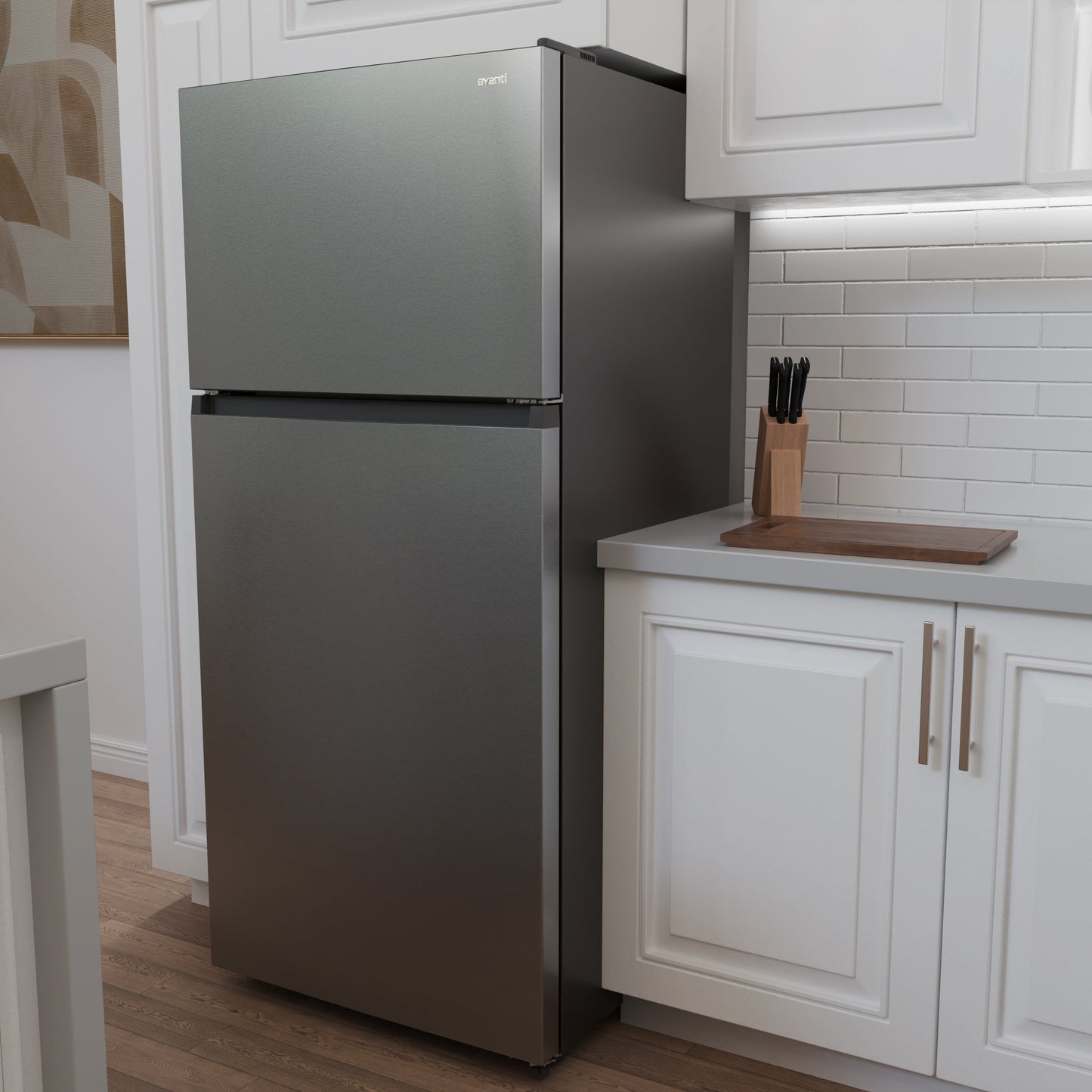 Avanti Frost-Free Apartment Size Garage Ready Refrigerator, 18.0 cu. ft. - White