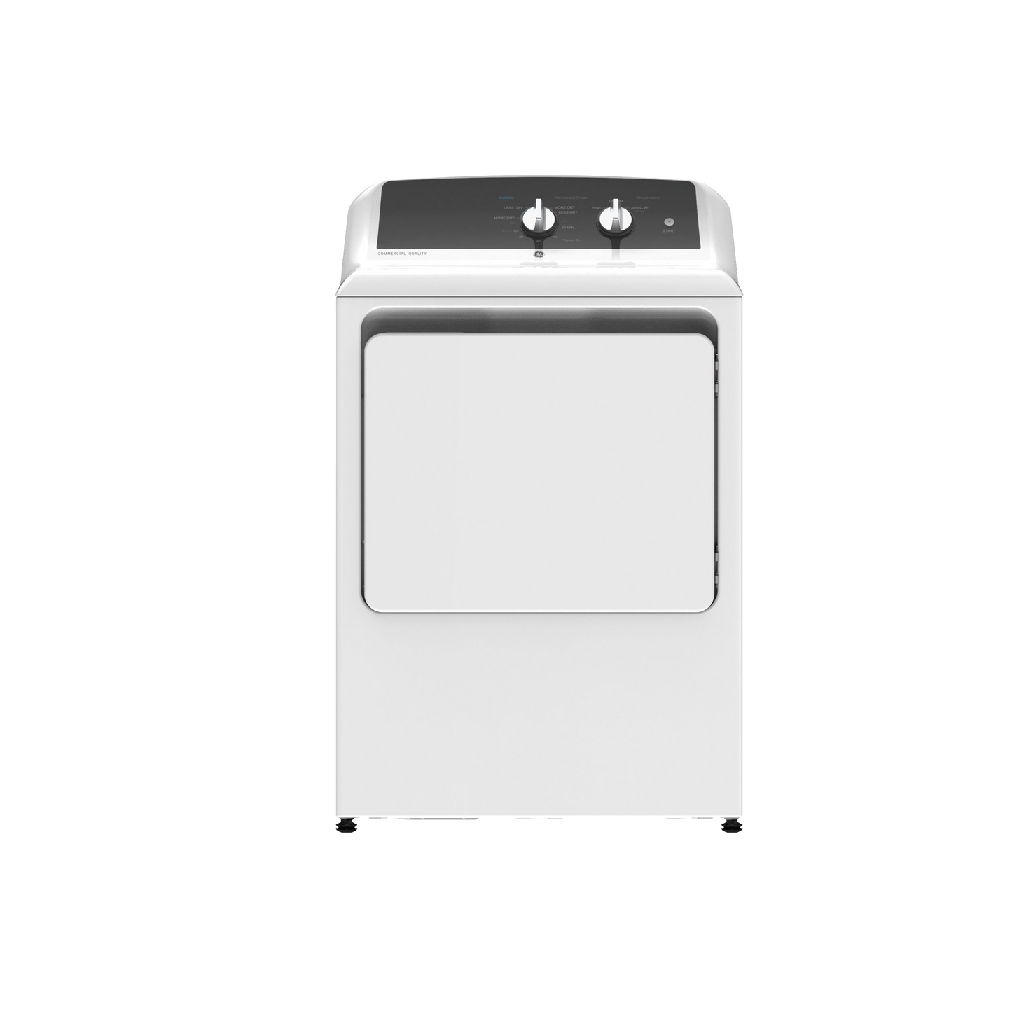 GE 6.2 cu. ft. Capacity Electric Dryer with Up To 120 ft. Venting and 5-yr Limited Warranty