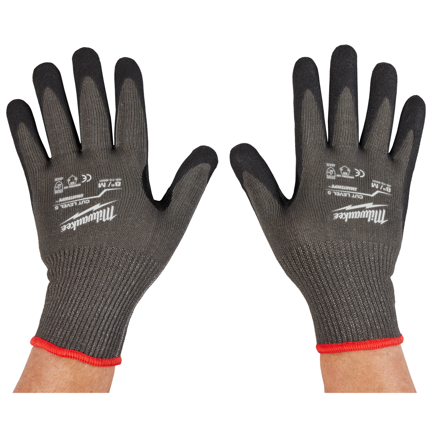 Milwaukee (1) Cut Level 5 Nitrile Dipped Gloves - M (48-73-8651)