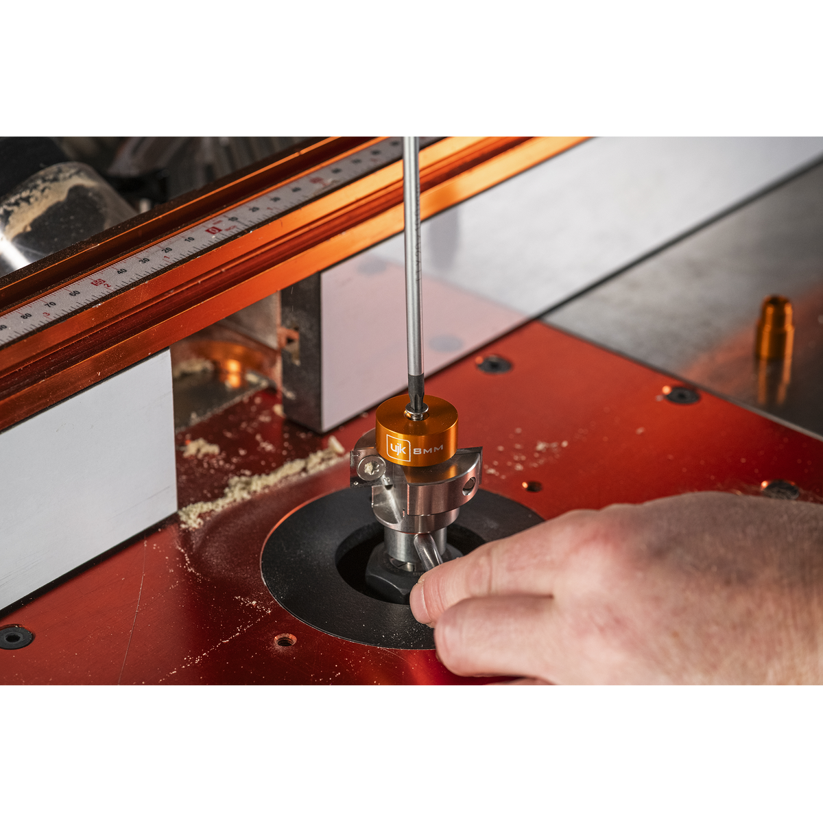 UJK 2 Wing Rebate Cutter 1/2" & Imperial Collars