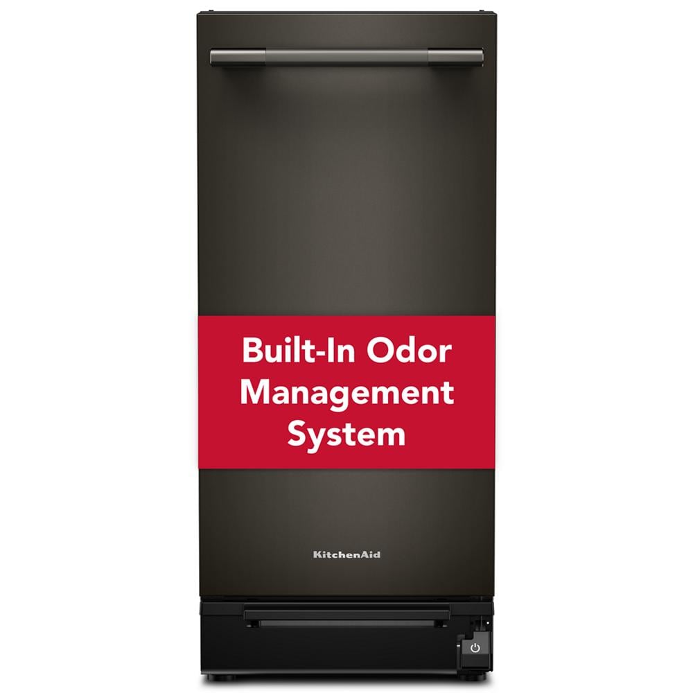 KitchenAid® 15 in. Built-In Trash Compactor with Built-In Odor Management System