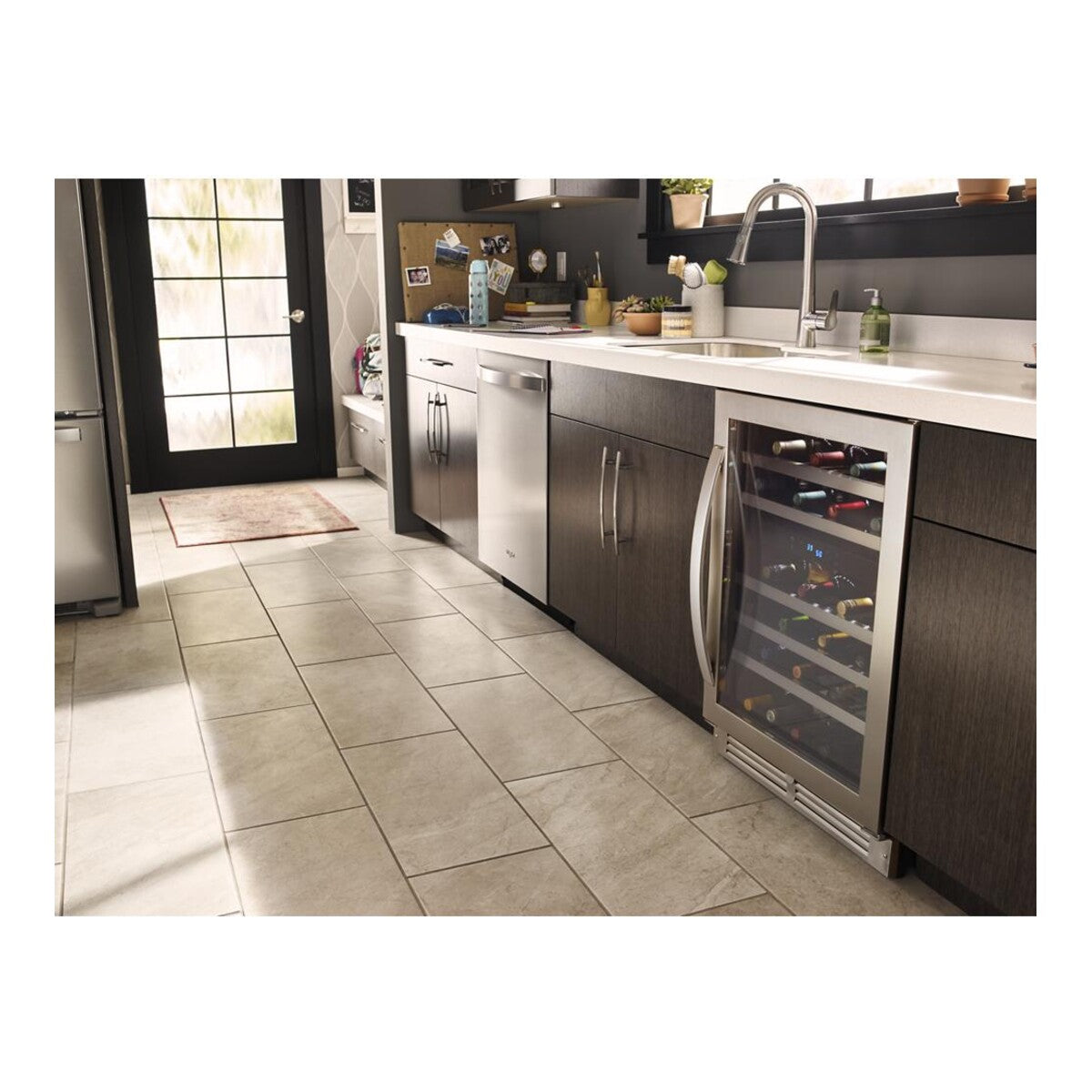 24-inch Wide Undercounter Wine Center with 46-Bottle Wine Storage