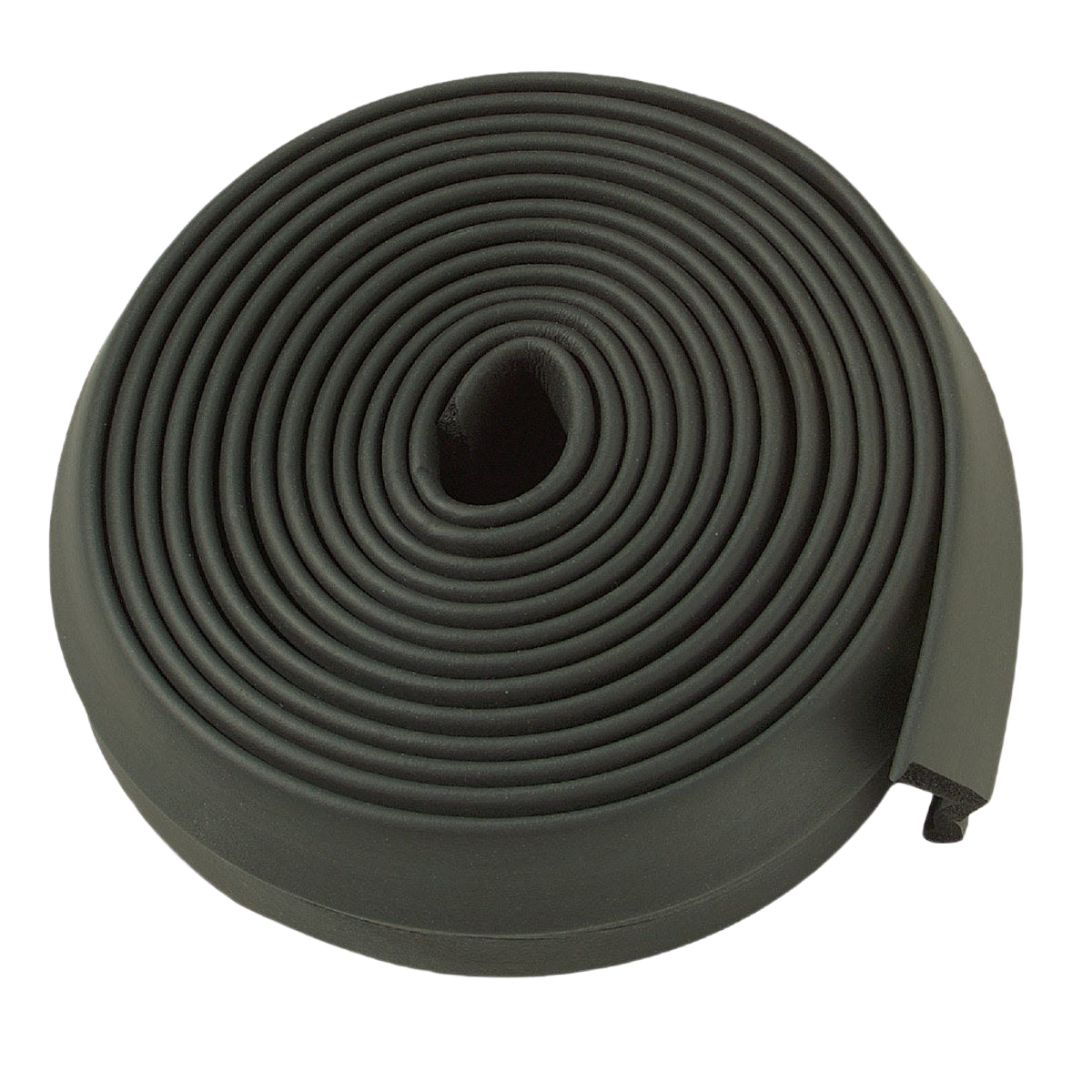 Black rubber garage door bottom seal rolled for home improvement and hardware projects under $50 collection