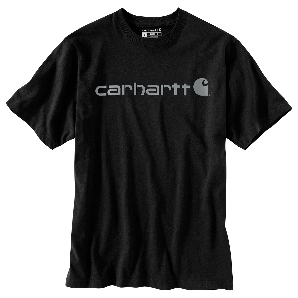 Carhartt Men's Loose Fit Heavyweight Short-Sleeve Logo Graphic T-Shirt
