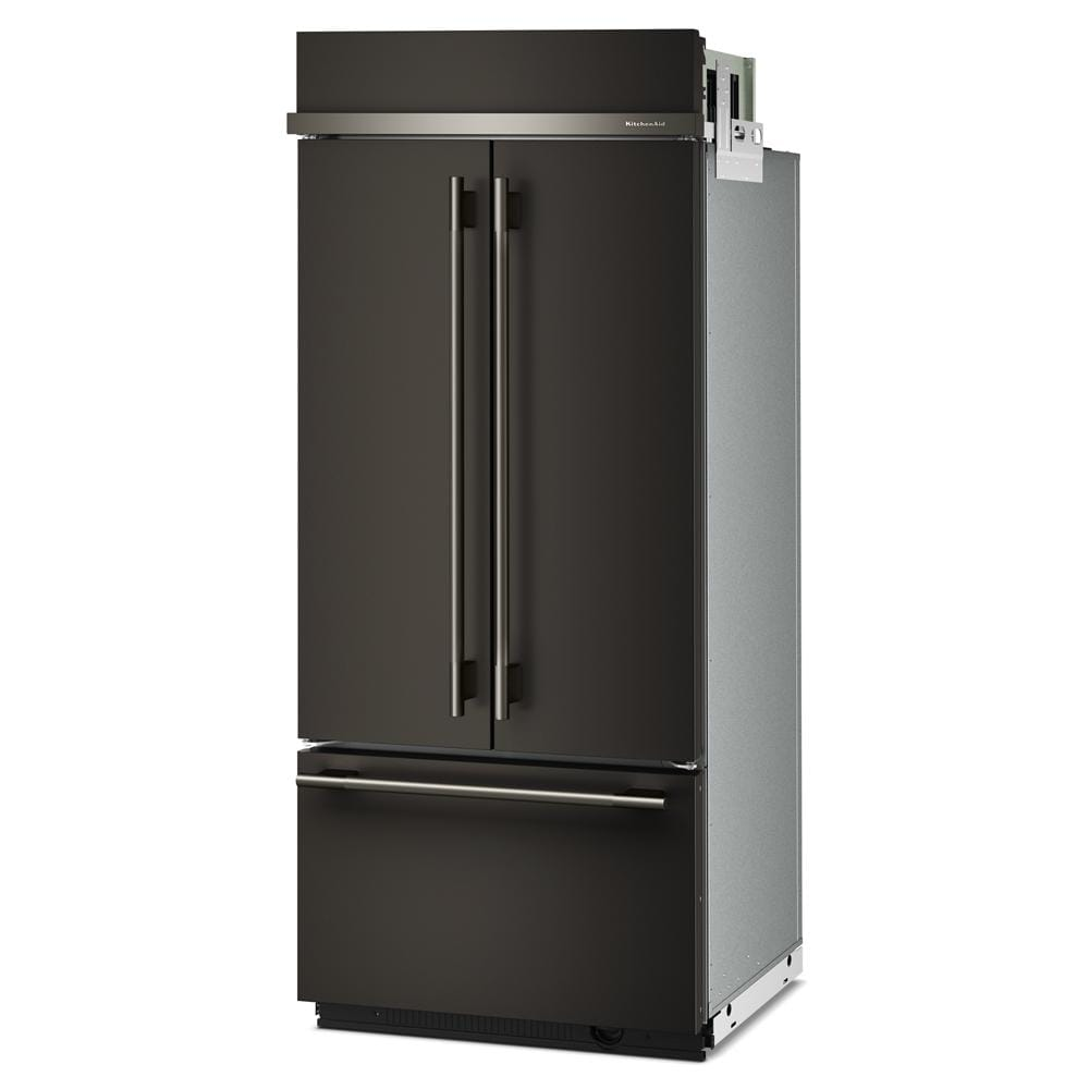 20.8 Cu. Ft. 36" Built-In French Door Bottom Mount Refrigerator with Platinum Interior