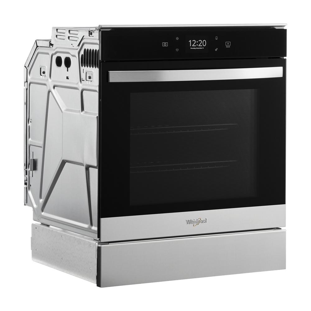 Stainless steel 24-inch convection wall oven with digital touchscreen controls from kitchen appliances and wall ovens collection