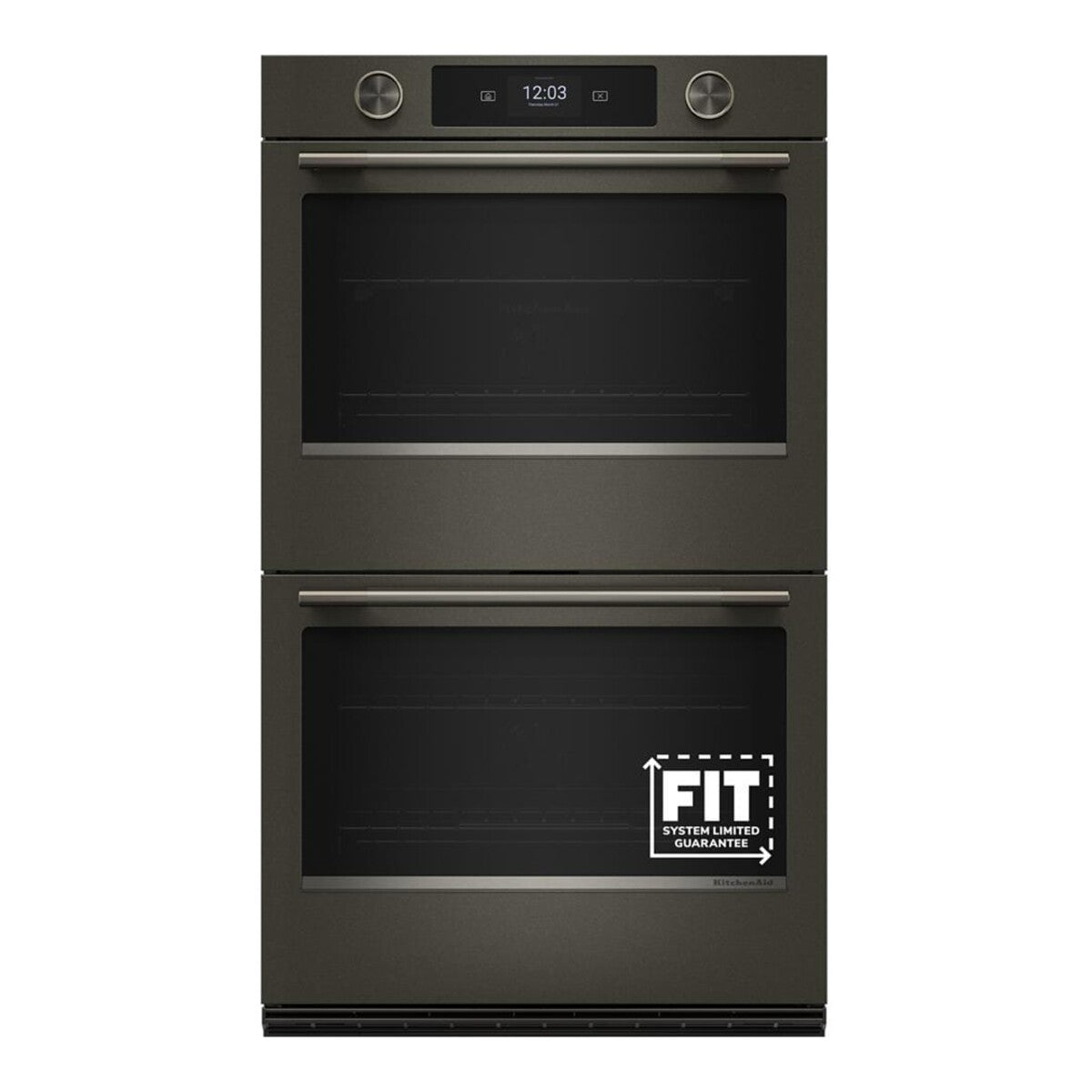 30-inch Smart Electric Double Wall Oven with Assisted Cooking Modes - Black Ore