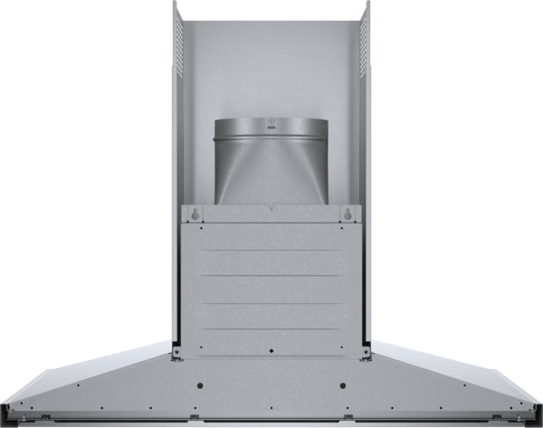 Stainless steel wall hood duct extension accessory kit for overhead kitchen ventilation from Bosch collection