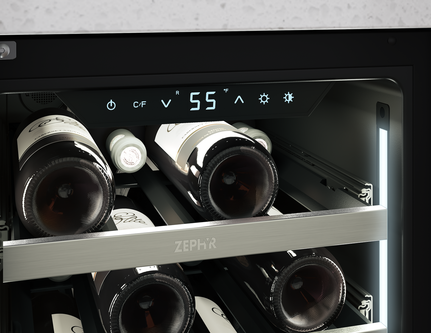 Wine Cooler 15", Reversible, Single Zone