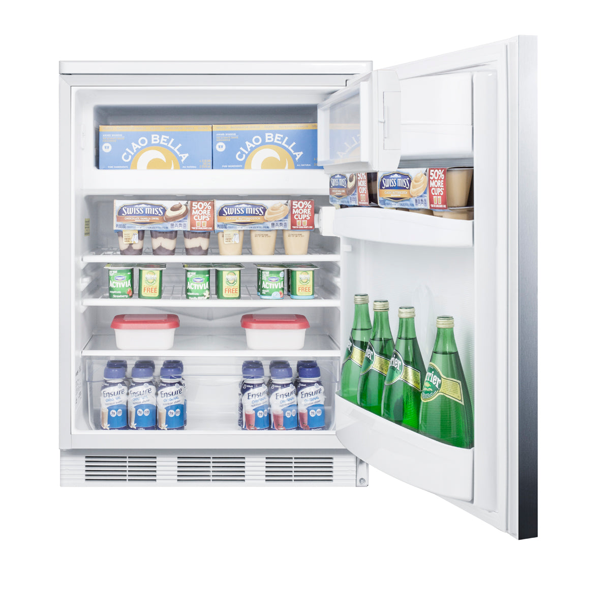 24" Wide Built-In Refrigerator-Freezer, ADA Compliant