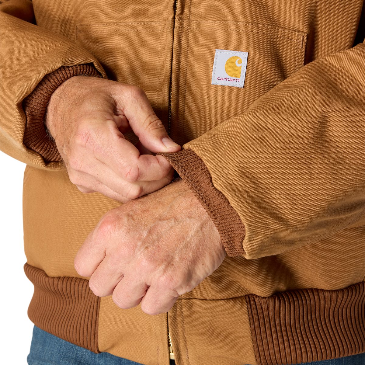 Carhartt Iconic J140 Firm Duck Active Jac - Carhartt Brown, Medium