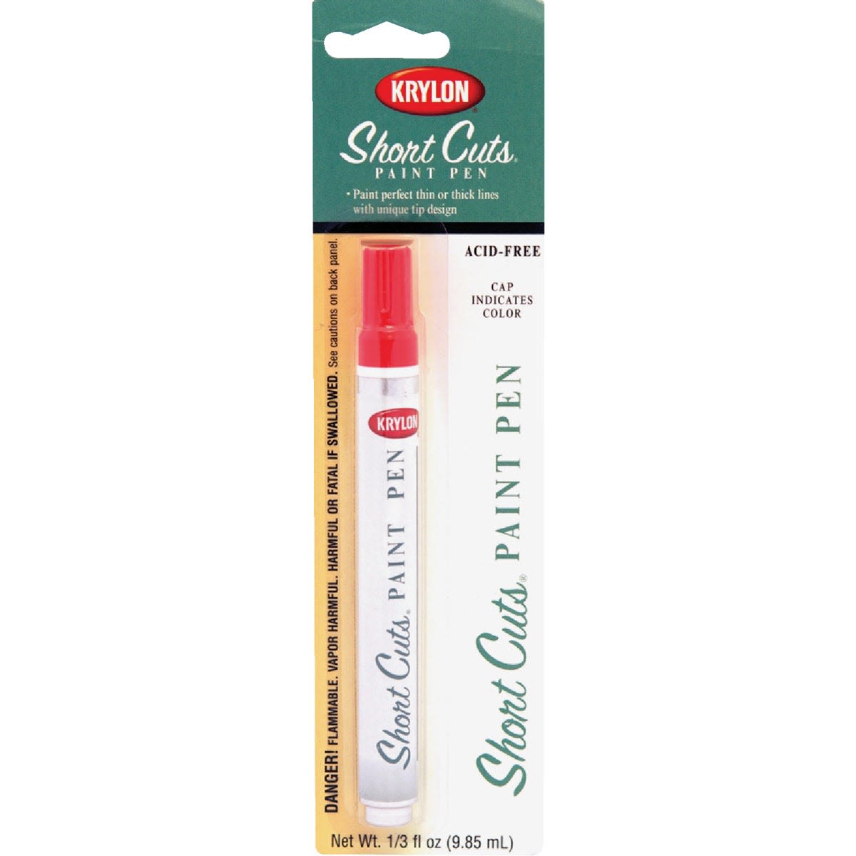 Orange Krylon paint pen for fine art detailing in specialty paint and under $50 home improvement supplies collection