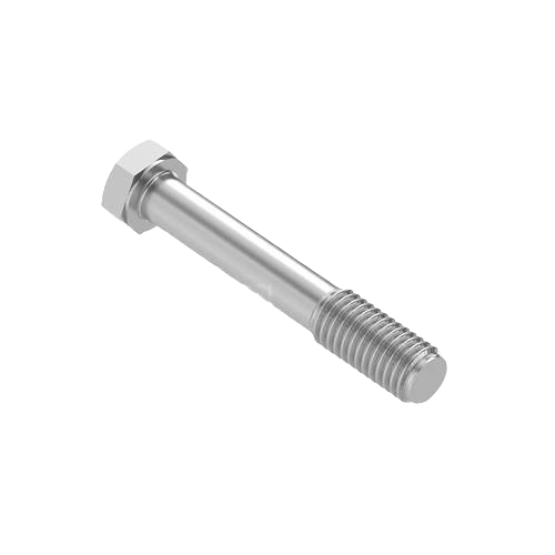Hexagonal head screw with partially threaded metal shaft for John Deere parts and hardware collections under $50