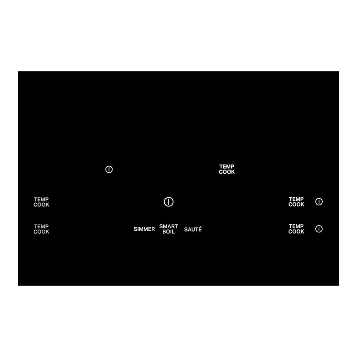 36" Temp Cook™ Induction Cooktop with 5 Cooking Zones