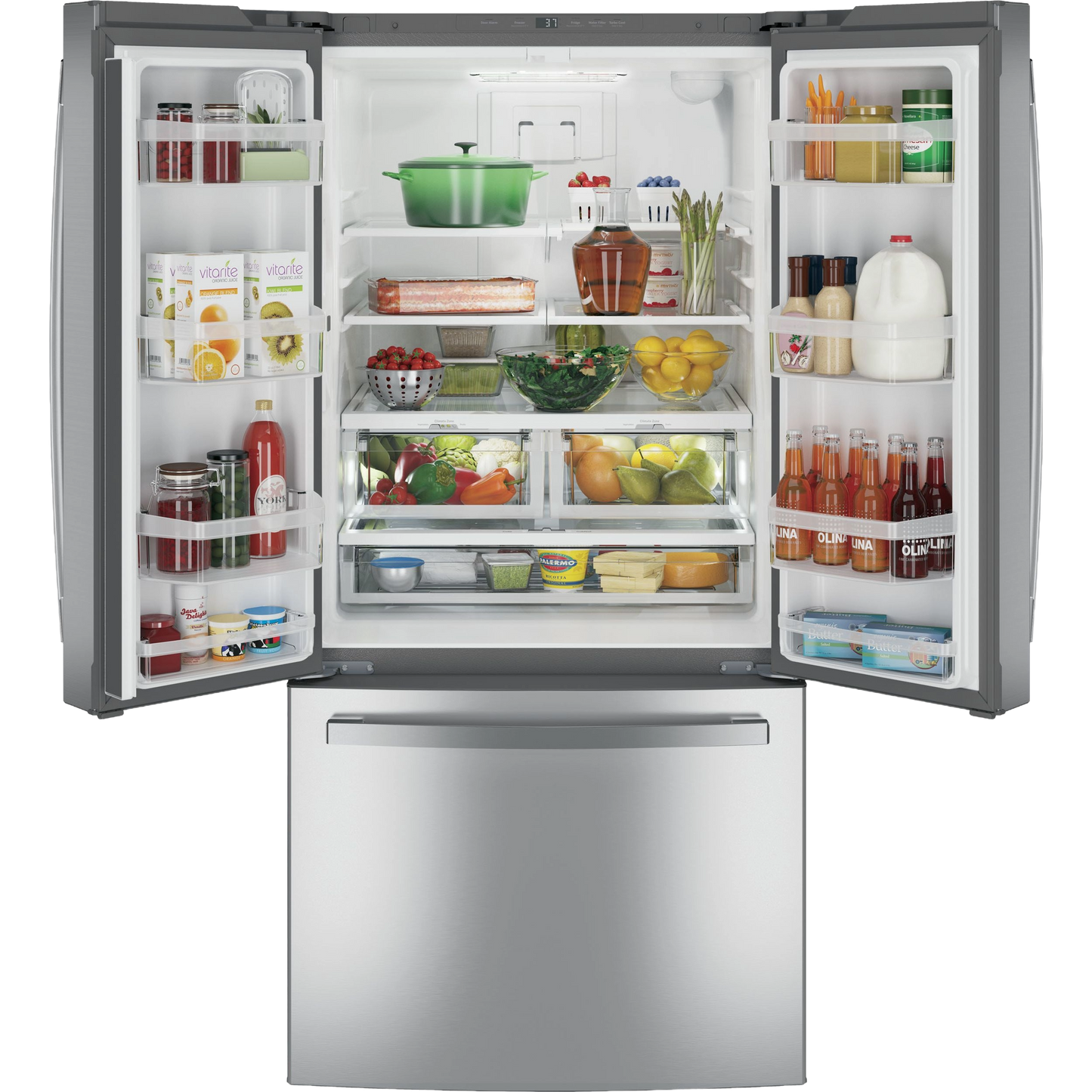 GE® ENERGY STAR® 24.7 Cu. Ft. French-Door Refrigerator