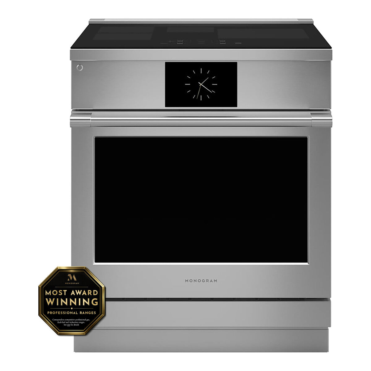 Monogram 30" Induction Professional Range with 4 elements