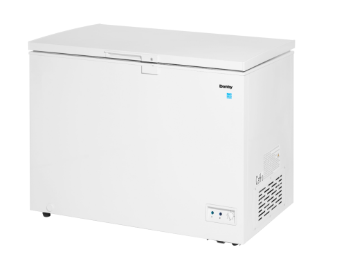 10 Cuft Chest Freezer, 2 Baskets, Up Front Temp Control, 5 Yr Warranty