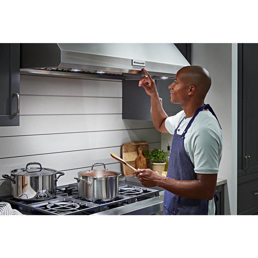 48'' 585 or 1170 CFM Motor Class Commercial-Style Wall-Mount Canopy Range Hood
