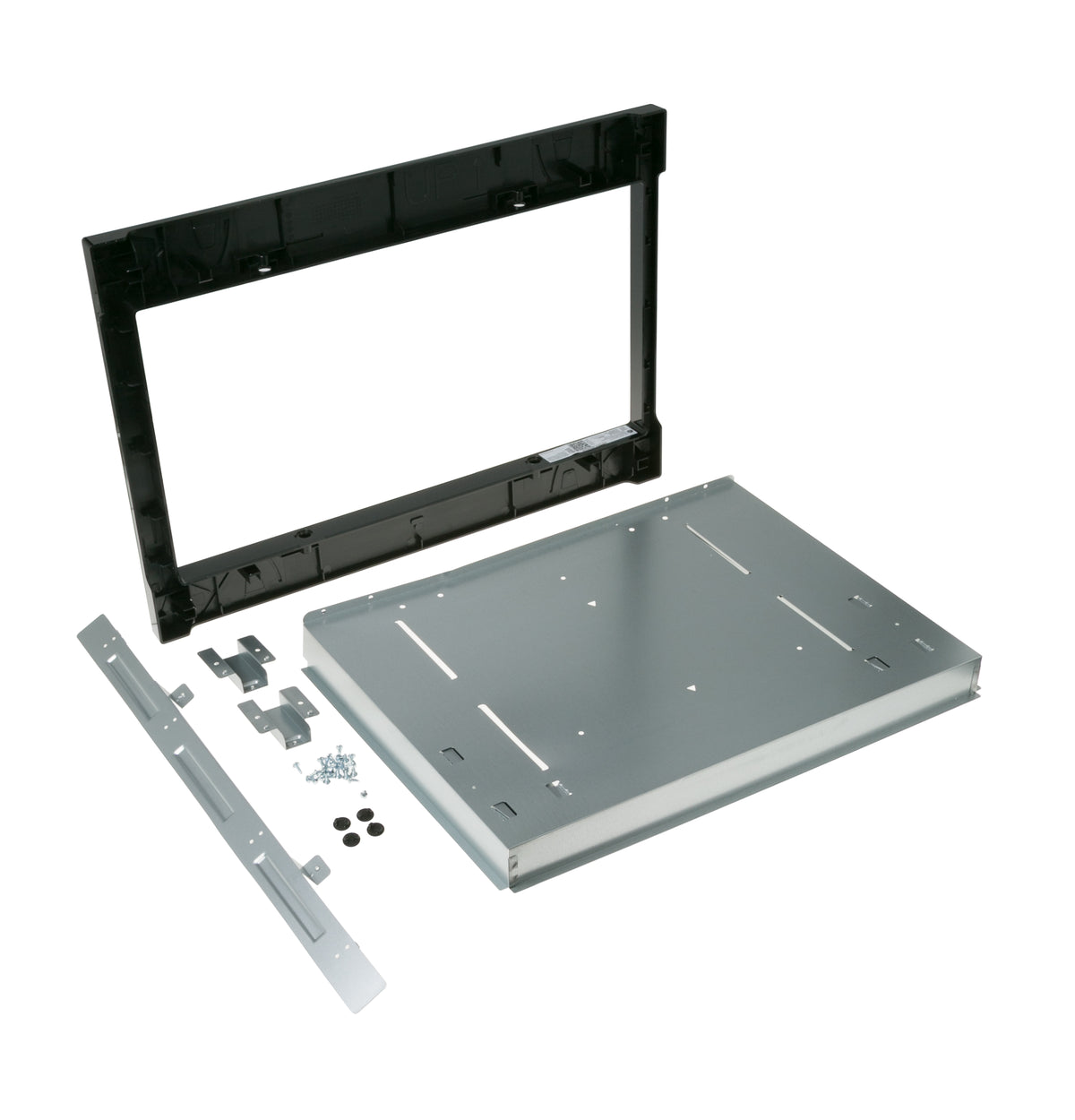 Components of 27-inch built-in installation kit for Monogram microwave in kitchenware and appliances collections