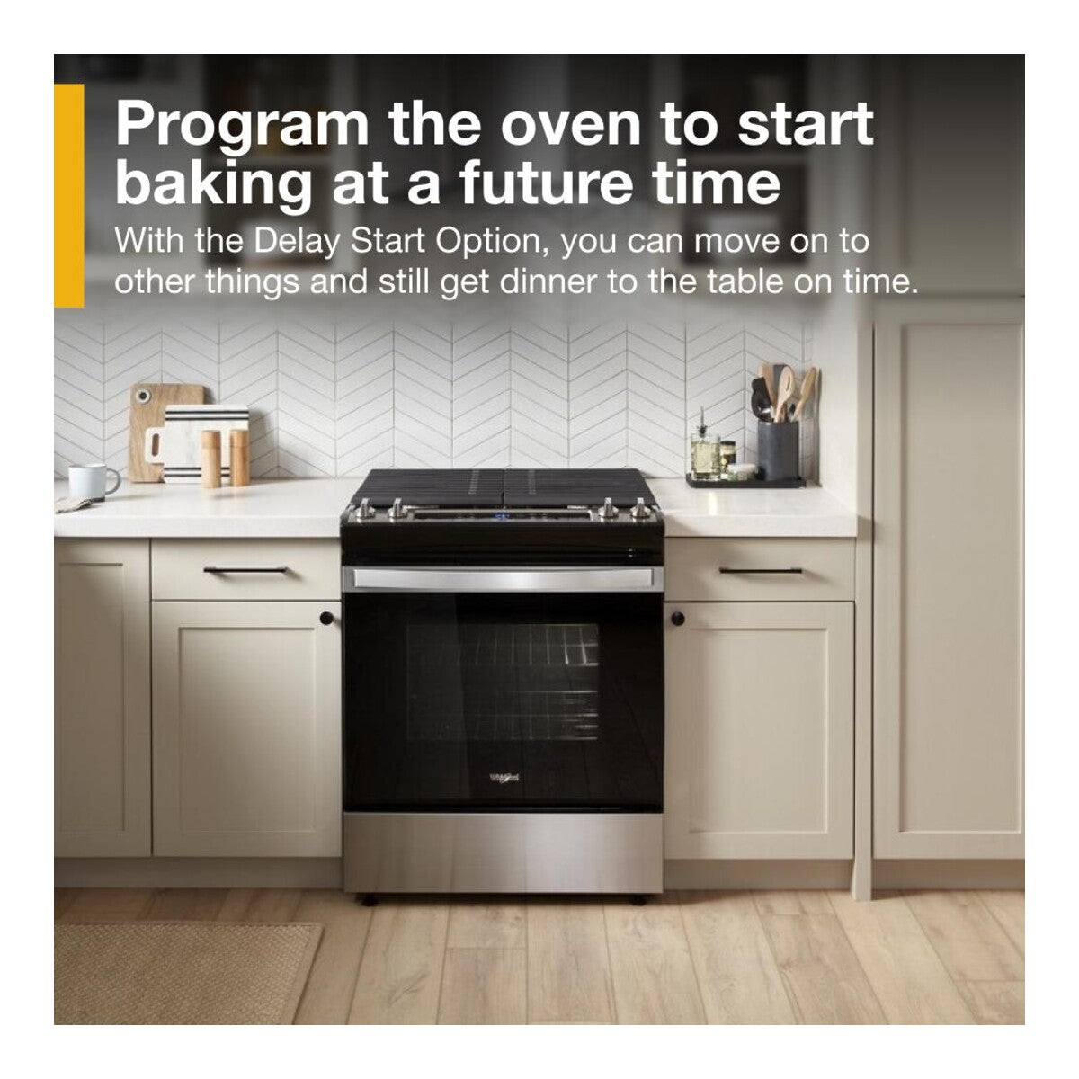 5.0 Cu. Ft. Whirlpool® Gas Range with Frozen Bake™ Technology