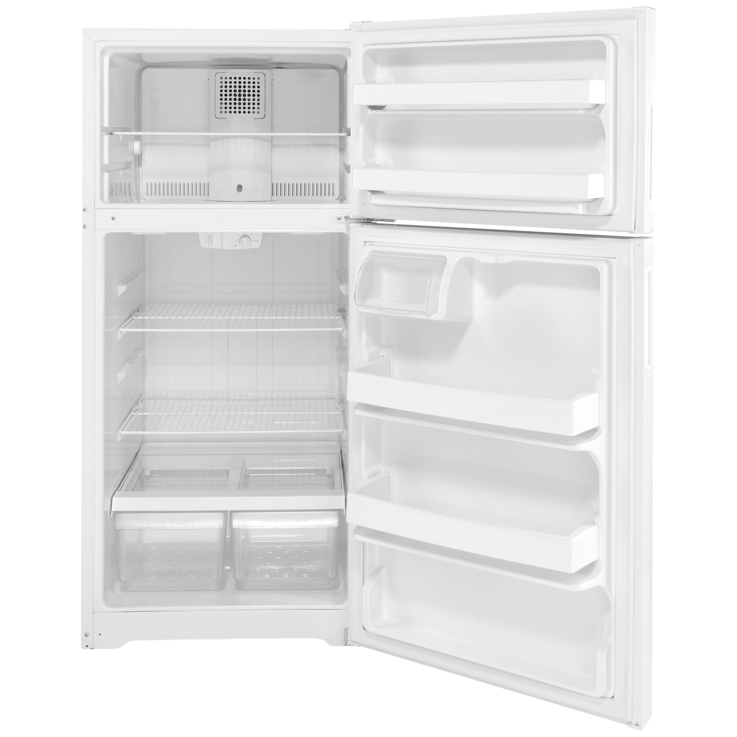 Hotpoint® 15.6 Cu. Ft. Recessed Handle Top-Freezer Refrigerator