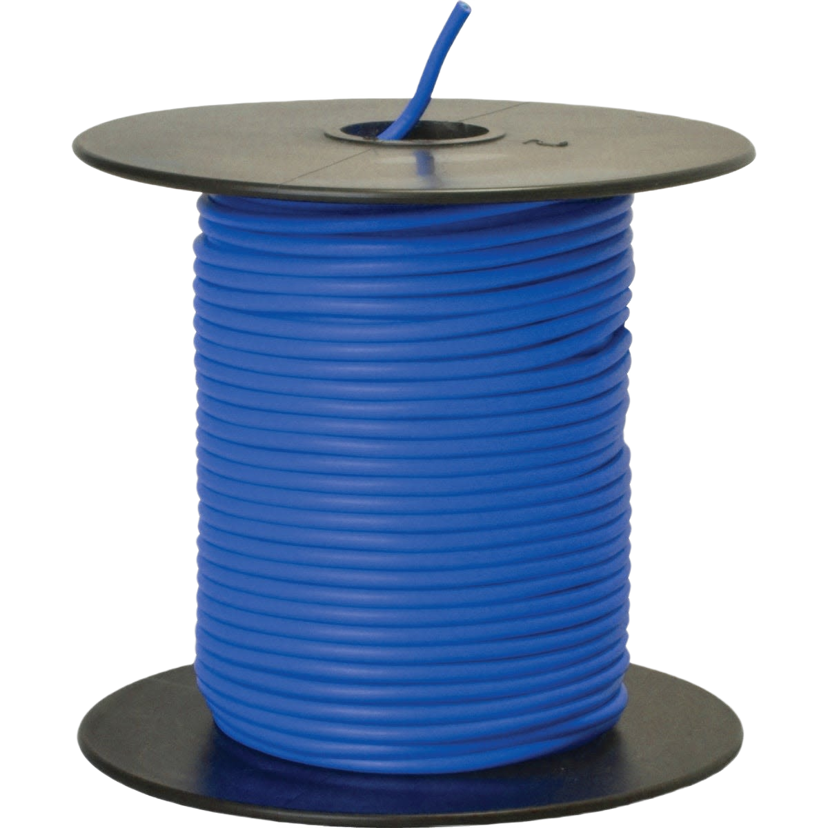 Spool of blue 18-gauge PVC-coated primary wire for electrical and automotive use under $50 collection