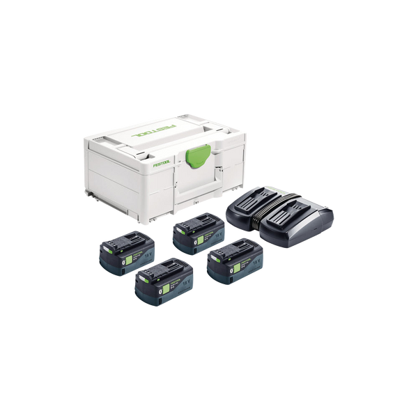 Festool 578201 Energy Set with 4x5.0 Ah Batteries & Charger – Hartville ...