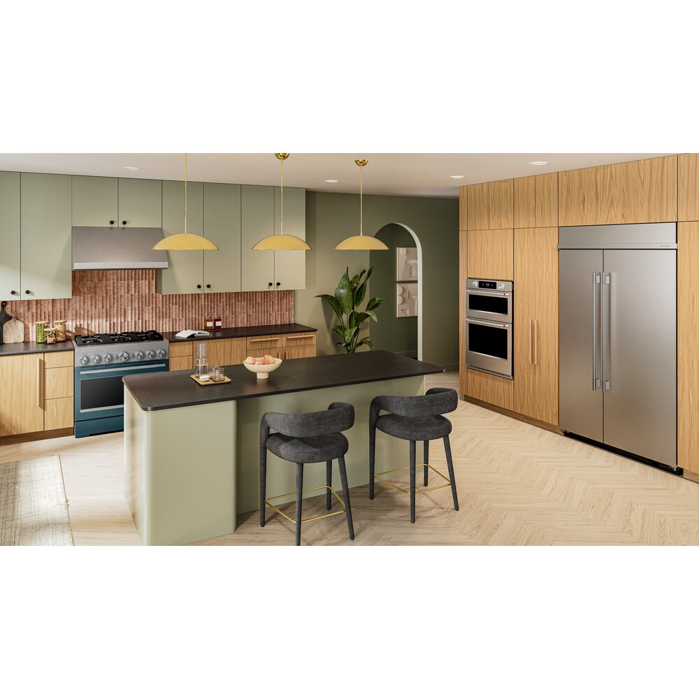 36-Inch 6 Burner Commercial-Style Dual Fuel Range with No Preheat Air Fry Mode