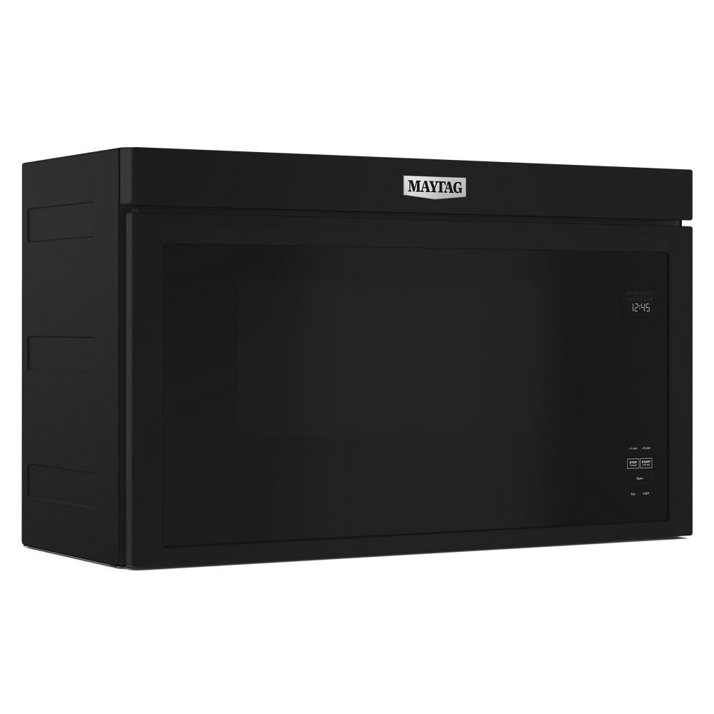 Black Maytag over-the-range built-in microwave with digital control panel in Kitchen & Kitchenware appliances collection