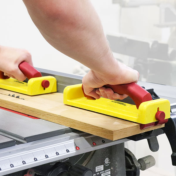 Milescraft GrabberPLUS™ Multi-Purpose Push Block w/Locking Heels for Ripping or Routing