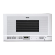 White over-the-counter microwave with sensor cooking controls in Microwaves and Kitchen & Kitchenware collections