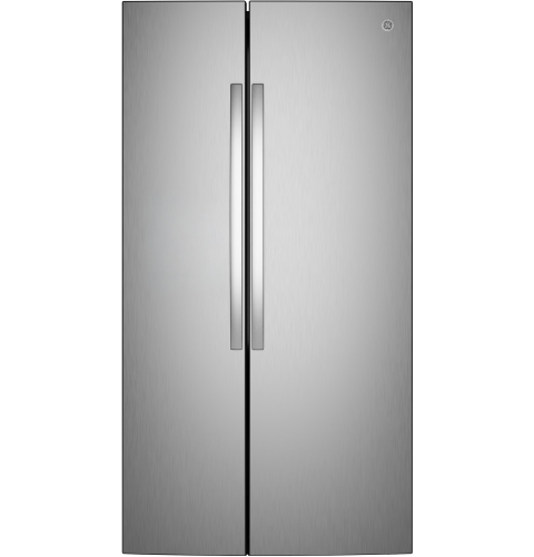 GE® 24.2 Cu. Ft. Counter-Depth Side-By-Side Refrigerator with Internal Dispenser and In-Door Icemaker