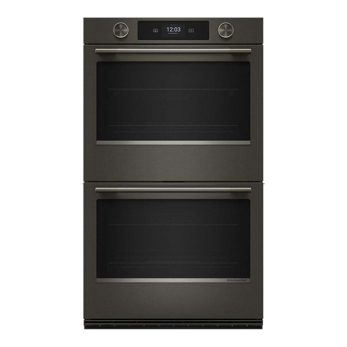 30-inch Smart Electric Double Wall Oven with Assisted Cooking Modes - Black Ore