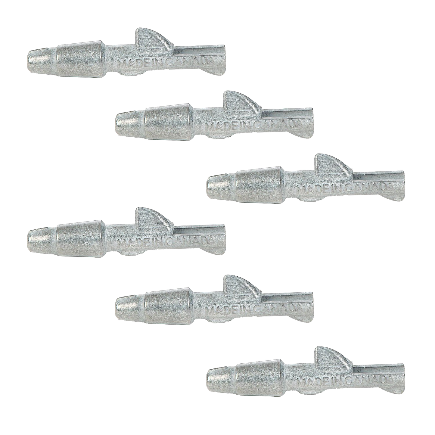 Set of six hookless aluminum maple sugaring spouts for outdoor living and lawn and garden tools under $50 collections